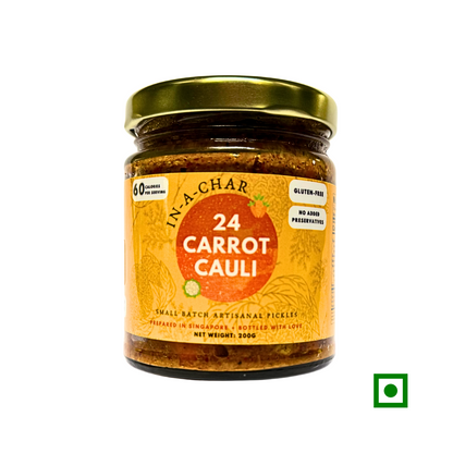Carrot and cauliflower Pickle Inachar
