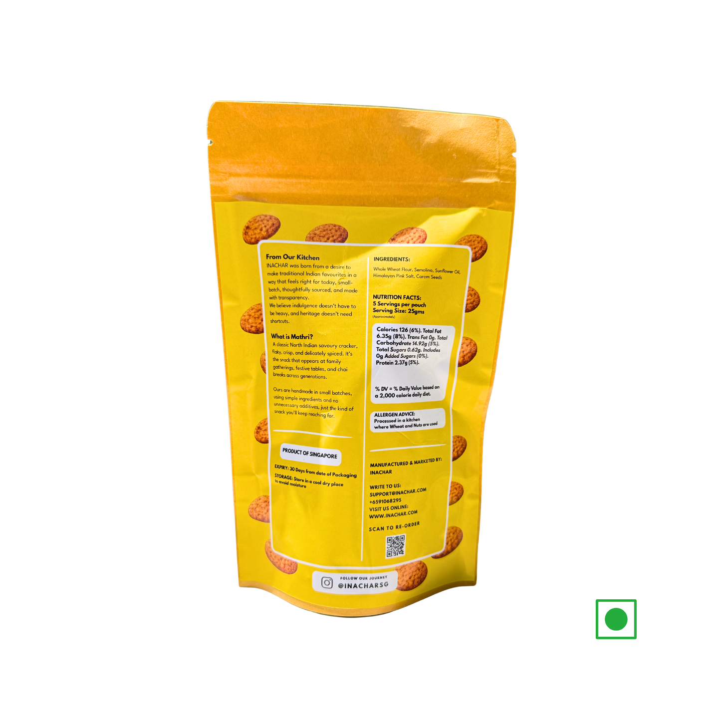 Ajwain Mathri by INACHAR 