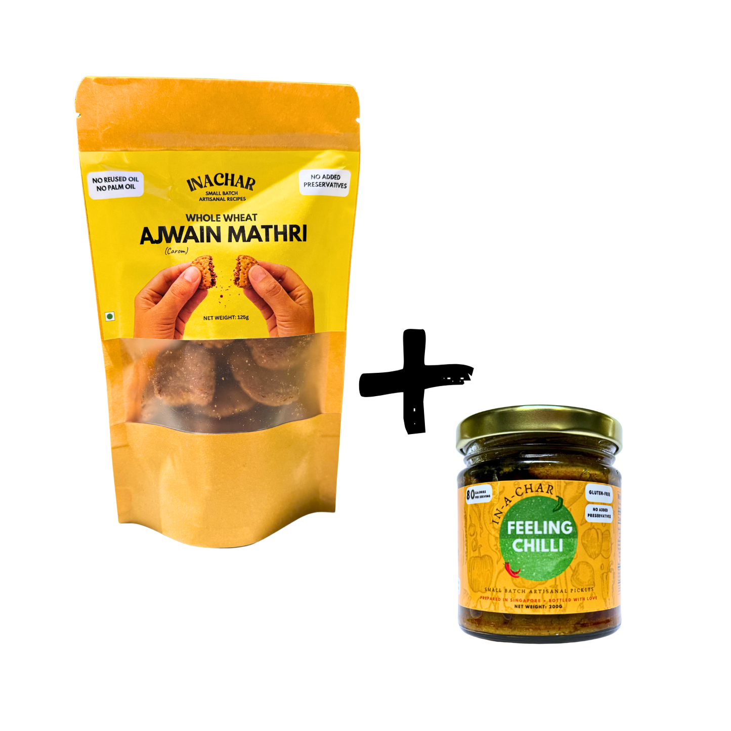 Mathri + Achar Combo