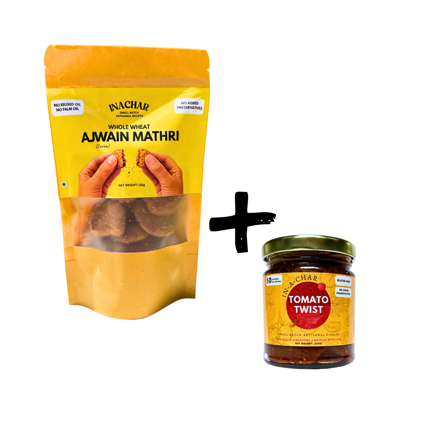 Mathri + Achar Combo