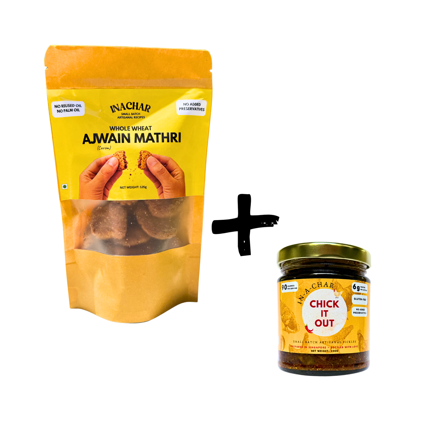 Mathri + Achar Combo