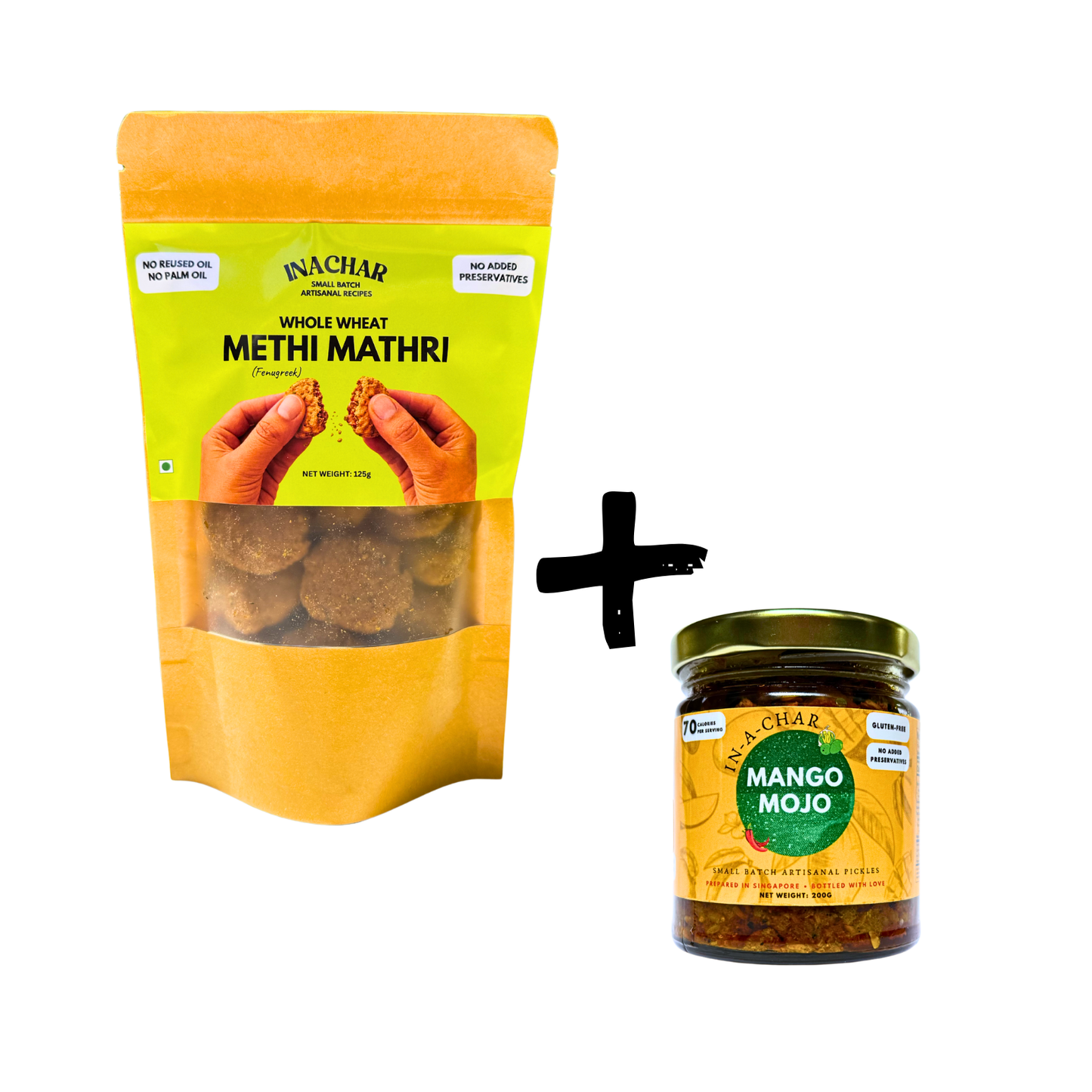 Mathri + Achar Combo