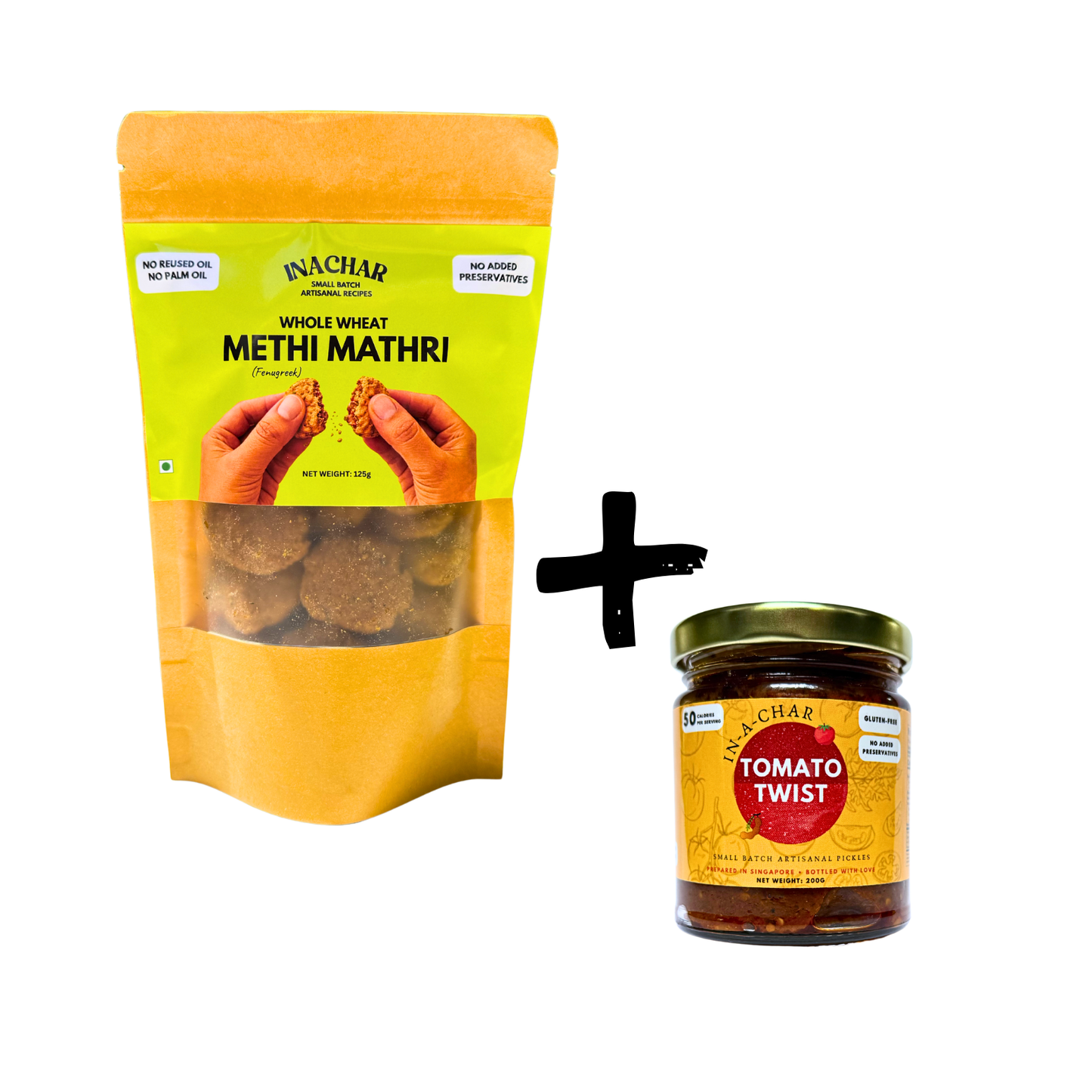 Mathri + Achar Combo