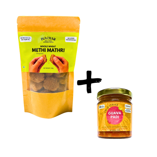 Mathri + Achar Combo