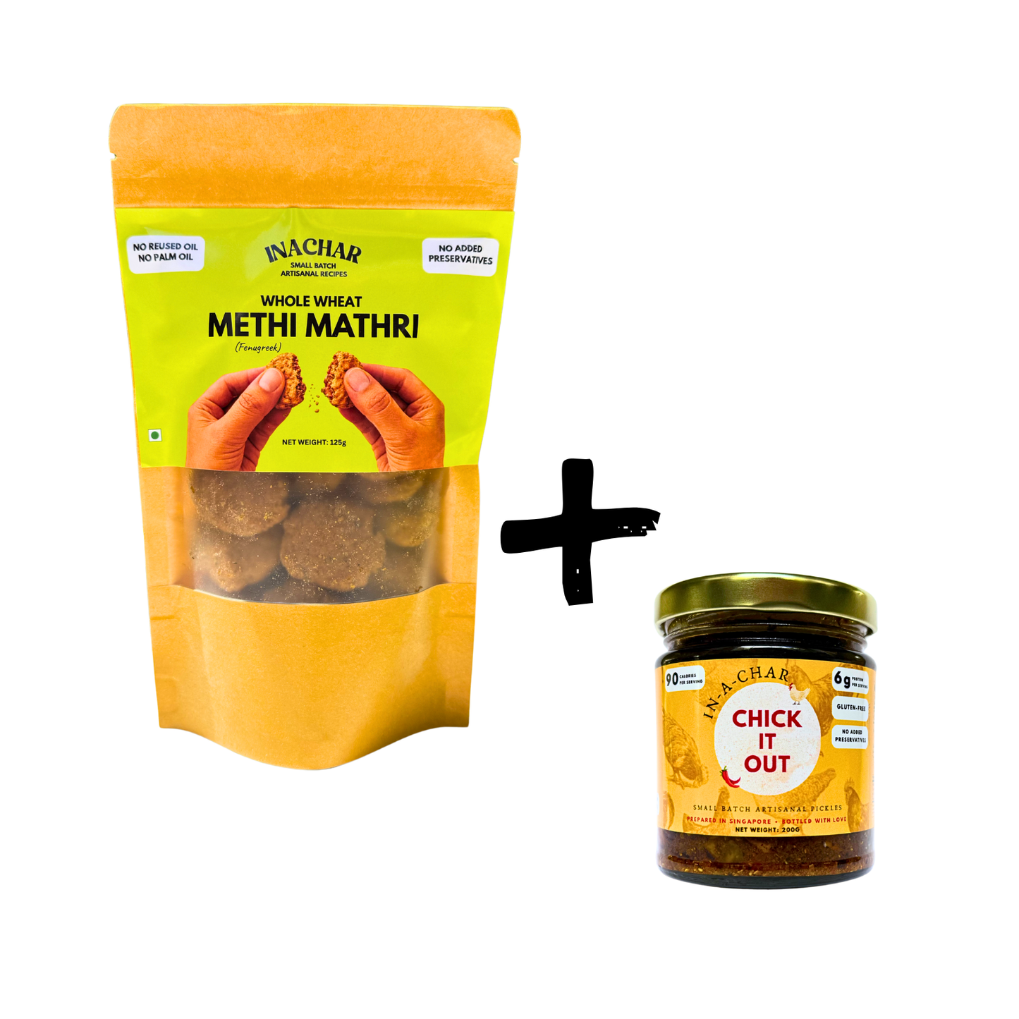 Mathri + Achar Combo
