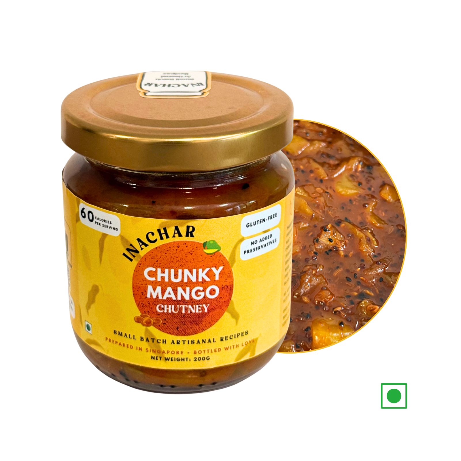 Chunky Mang Chutney by INACHAR