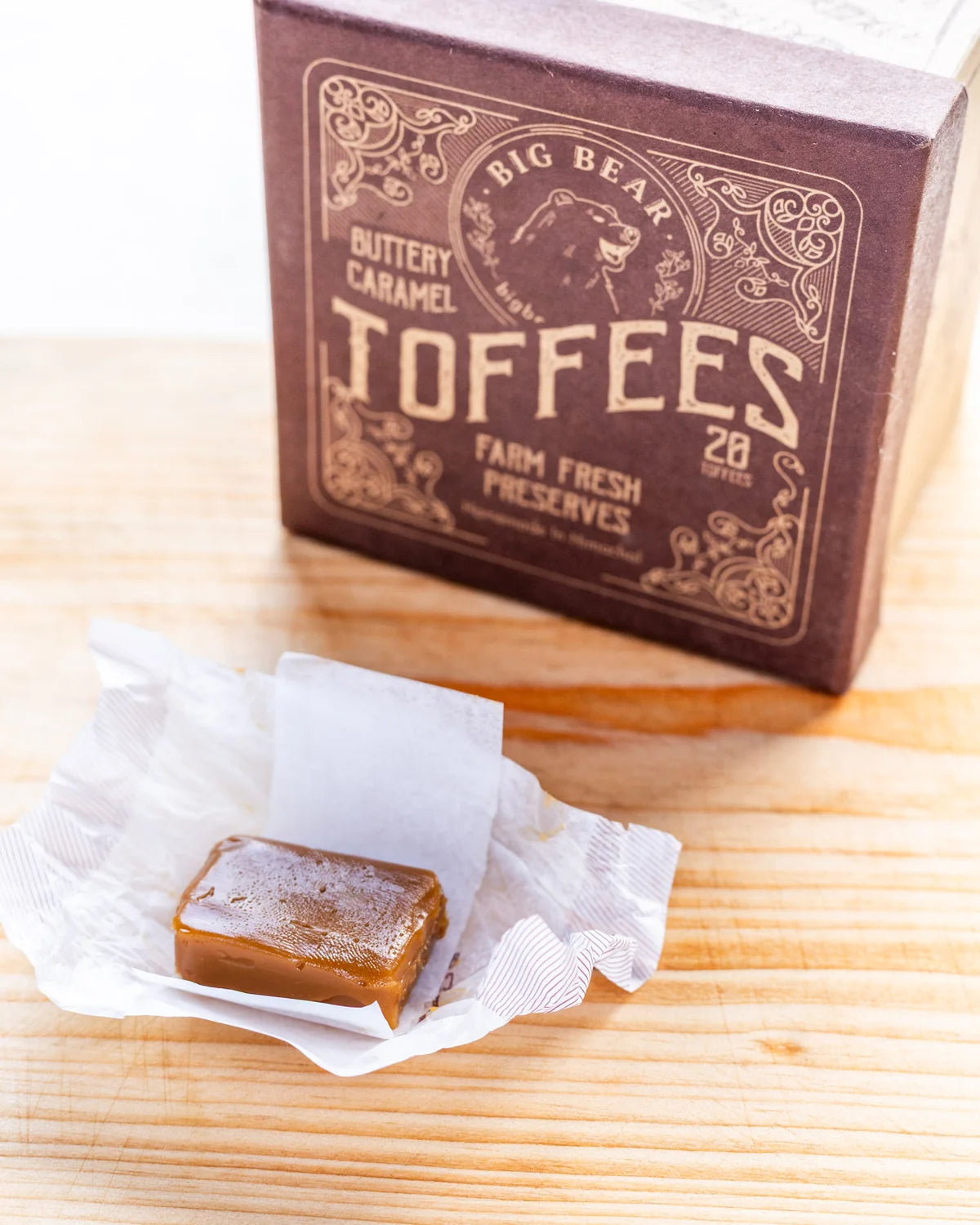 Buttery Caramel Toffee - 300g - 20 pieces