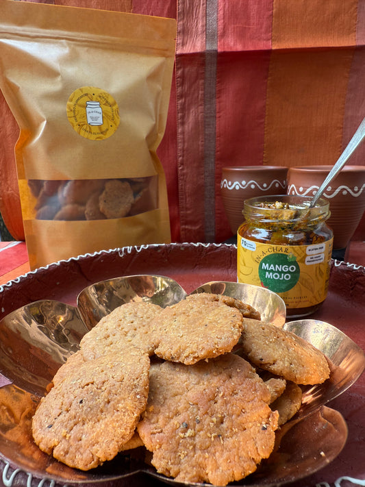 Homemade Ajwain Mathri