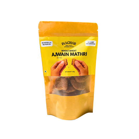 Homemade Ajwain Mathri